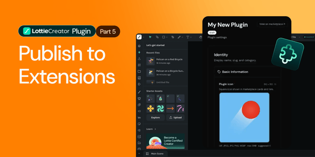 How to Publish a Lottie Creator Plugin to Extensions